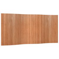 vidaXL Biombo divisor de bambú color natural 165x400 cm