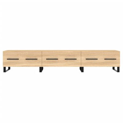 vidaXL Mueble de TV madera de ingeniería roble Sonoma 150x36x30 cm