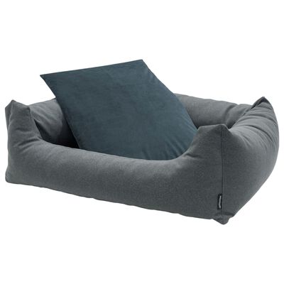 Madison Cama de exterior para perros Manchester gris 100x80x25 cm