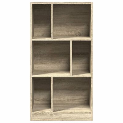 vidaXL Estantería madera de ingeniería roble Sonoma 57x28,5x107,5 cm