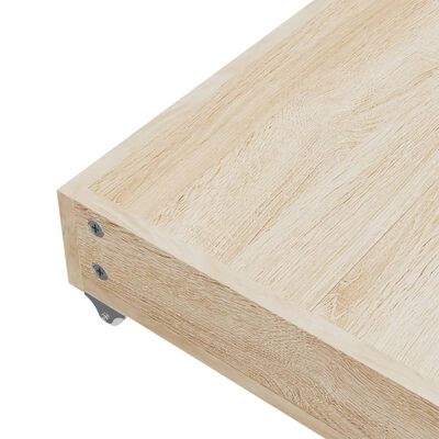 vidaXL Cajones de cama 2 uds madera de ingeniería y terciopelo azul