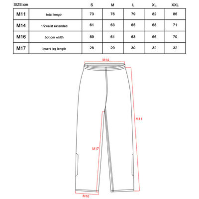 Willex Pantalones impermeables talla M 29616 vidaXL.es