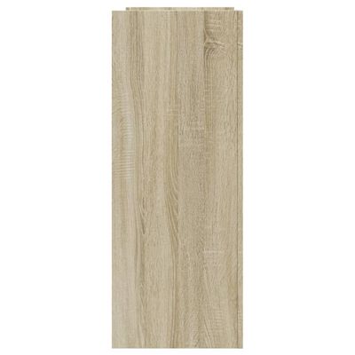 vidaXL Mesa consola de madera de ingeniería roble Sonoma 100x35x90 cm