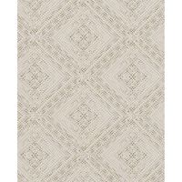 Topchic Papel de pared Tone On Tone Diamonds beige metálico