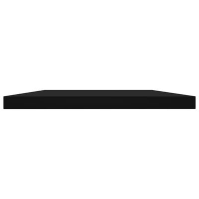 vidaXL Estantes para estantería 4 uds contrachapada negro 40x30x1,5 cm