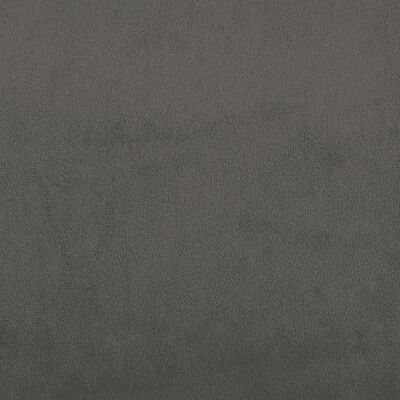 Cama box spring con colchón tela gris oscuro 200x200 cm - referencia  Mqm-3144448