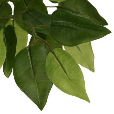 vidaXL Árbol ficus artificial 630 hojas verde 120 cm