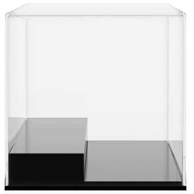 vidaXL Caja de exposición acrílico transparente 19,5x8,5x8,5 cm