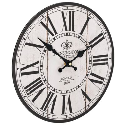 vidaXL Reloj vintage de pared London 30 cm