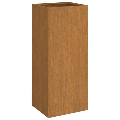 vidaXL Jardinera de acero corten 32x29x75 cm