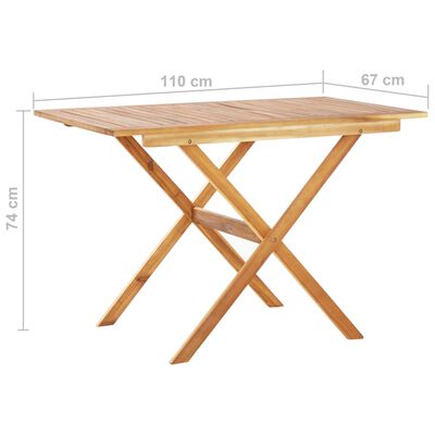 vidaXL Set comedor jardín 3 pzas ratán sintético madera acacia gris