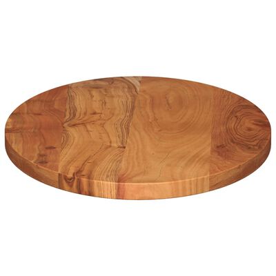 vidaXL Tablero de mesa ovalado madera maciza de acacia 90x40x2,5 cm