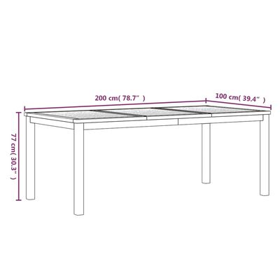 vidaXL Juego de comedor para jardín 5 piezas madera maciza de teca