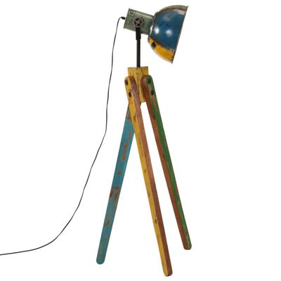 vidaXL Lámpara de pie de colores 25 W E27 45x45x120 cm