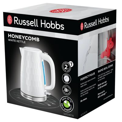 Russell Hobbs Hervidor eléctrico Honeycomb negro