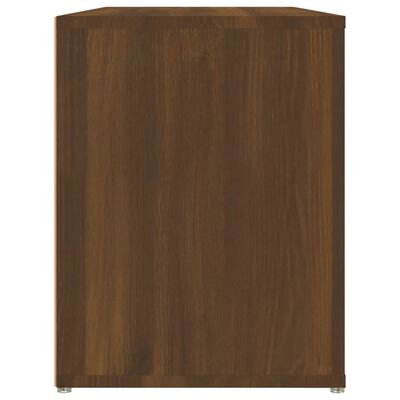 vidaXL Mueble zapatero madera contrachapada marrón roble 100x35x45 cm –  Pensando en Casa