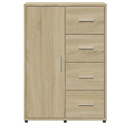 vidaXL Aparador de madera de ingeniería roble Sonoma 60x31x84 cm