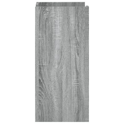 vidaXL Aparador madera de ingeniería gris Sonoma 45x35x75 cm