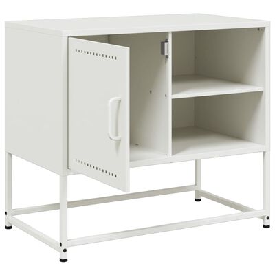 vidaXL Mueble para TV de acero verde oliva 100,5x39x60,5 cm