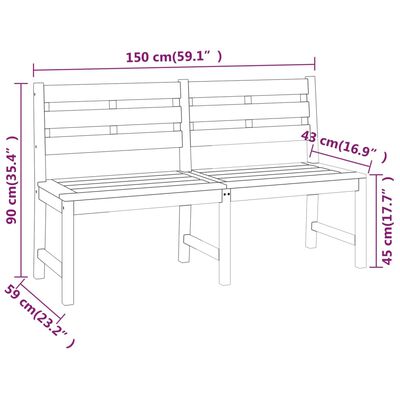 vidaXL Juego de comedor para jardín 5 piezas madera maciza de teca