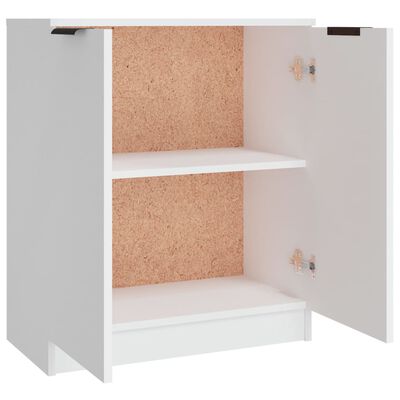 vidaXL Aparadores 3 piezas madera contrachapada blanco