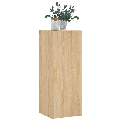 vidaXL Armario de pared roble Sonoma 34,5x34x90 cm