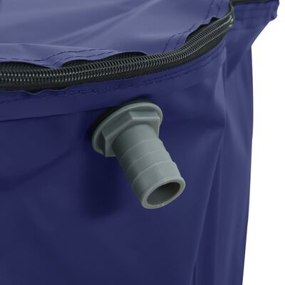 vidaXL Depósito de agua plegable con grifo PVC 100 l