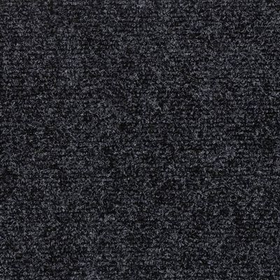 vidaXL Alfombrilla autoadhesiva escalera 15 uds gris 60x25 cm