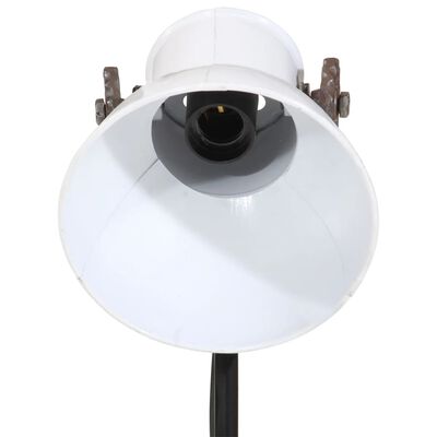 vidaXL Lámpara de pie blanca 25 W E27 35x35x65/95 cm