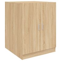 vidaXL Armario de lavadora roble Sonoma 71x71,5x91,5 cm