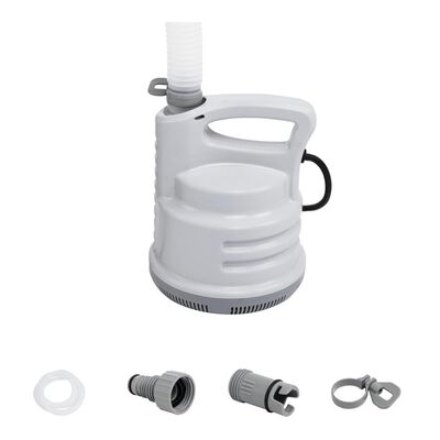 Bestway Bomba de desagüe para piscina blanca