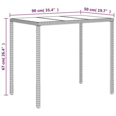 vidaXL Set muebles de jardín 4 piezas y cojines ratán sintético marrón