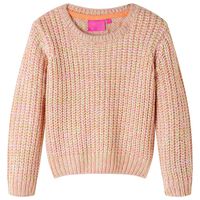 Jersey de punto infantil rosa suave 92