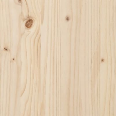 vidaXL Cabecero de madera maciza de pino 135 cm