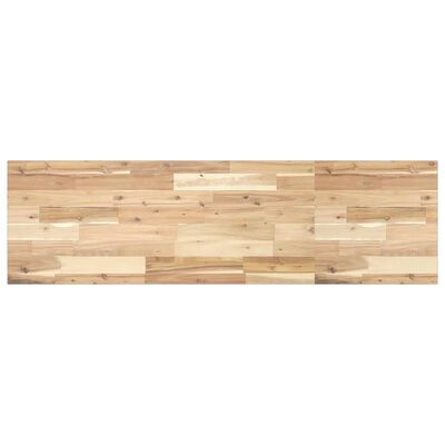 vidaXL Estante flotante madera maciza de acacia sin tratar 160x40x2 cm