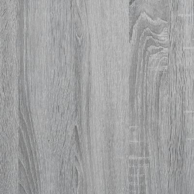 vidaXL Baúl de almacenaje madera contrachapada gris Sonoma 84x42x46 cm