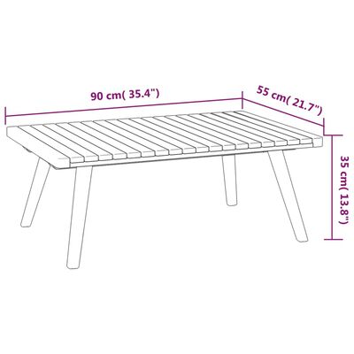 vidaXL Muebles de jardín 7 piezas con cojines madera maciza de acacia