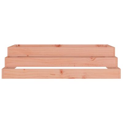 vidaXL Jardinera de madera maciza de douglas 110x110x27 cm