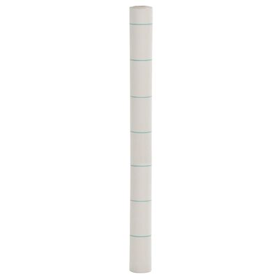 vidaXL Membrana de malezas PP blanca 1,5x10 m