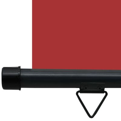 vidaXL Toldo lateral de balcón rojo 145x250 cm