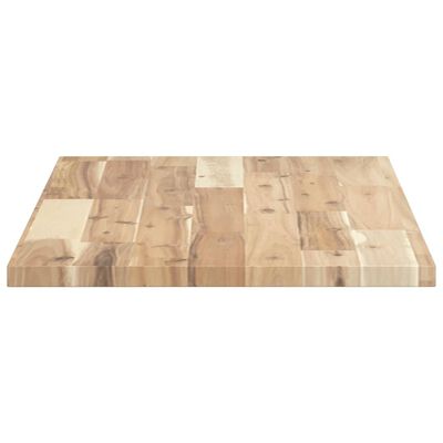 vidaXL Estantes flotantes 4 uds madera acacia sin tratar 60x40x2 cm