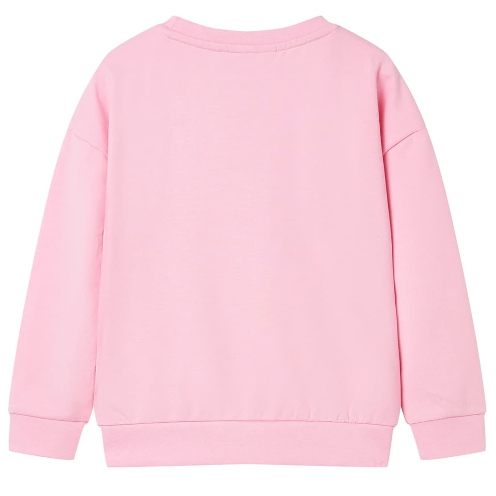 Sudadera infantil rosa 104