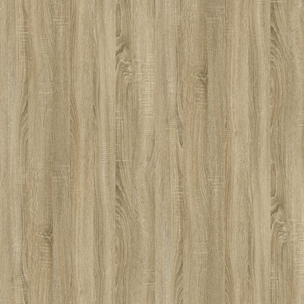 vidaXL Aparador madera contrachapada roble Sonoma 100x33x59,5 cm