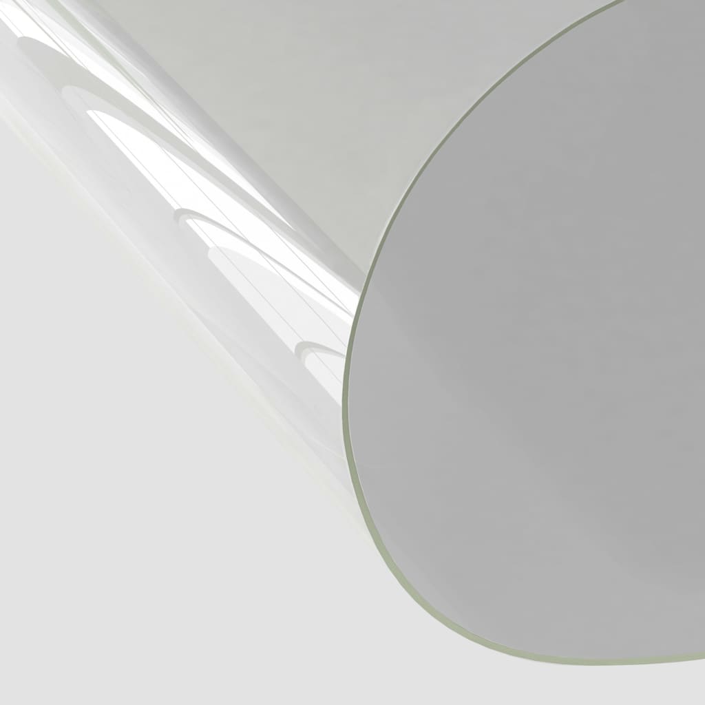 vidaXL Protector de mesa PVC transparente 80x80 cm 2 mm
