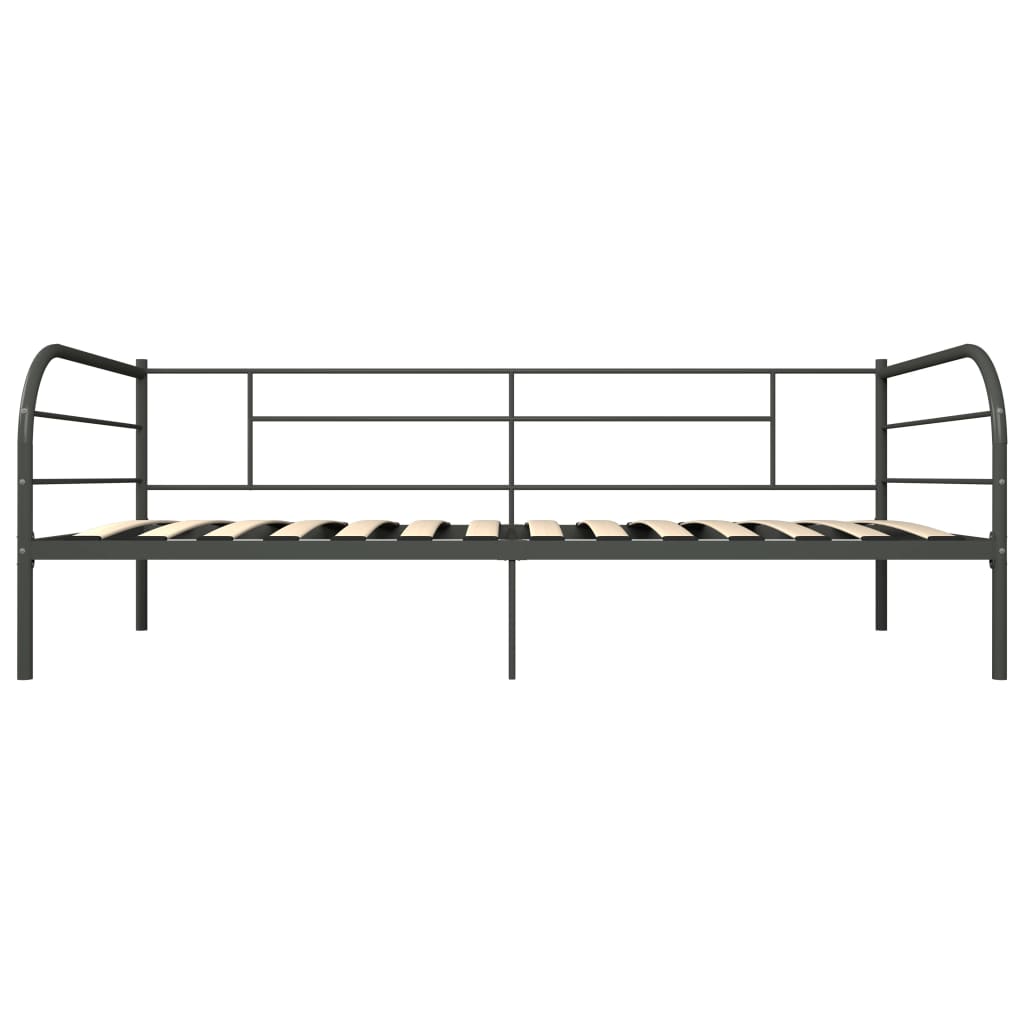 vidaXL Estructura de cama sin colchón metal blanco 90x200 cm