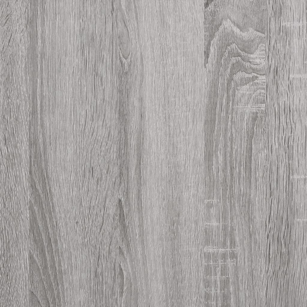 vidaXL Aparador de madera de ingeniería gris Sonoma 100x36x60 cm