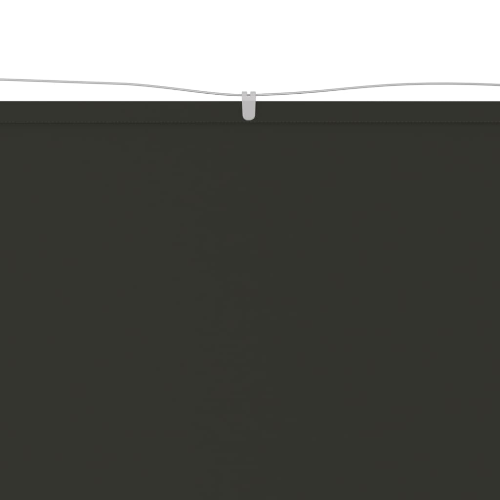 vidaXL Toldo vertical gris antracita 60x270 cm tela oxford