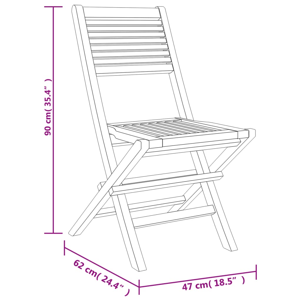 vidaXL Juego de comedor para jardín 5 piezas madera maciza de teca