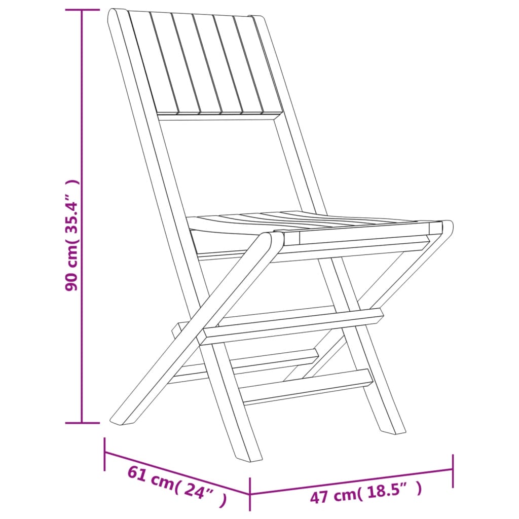 vidaXL Juego de comedor para jardín 5 piezas madera maciza de teca