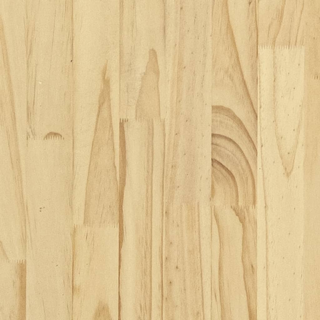 vidaXL Mesita de noche madera maciza de pino 40x30,5x35,5 cm